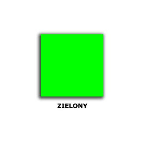 Etykieta samoprzylepna A4 1szt Fluo Zielona - 2
